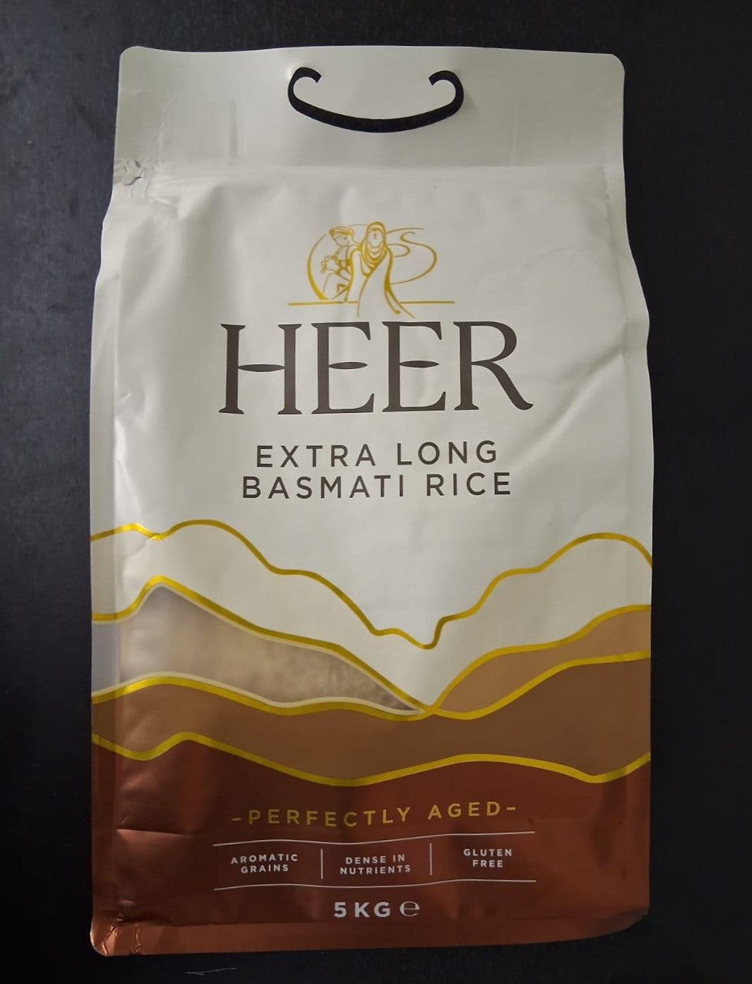 HEER LONG GRAIN BASMATI RICE 5 KG