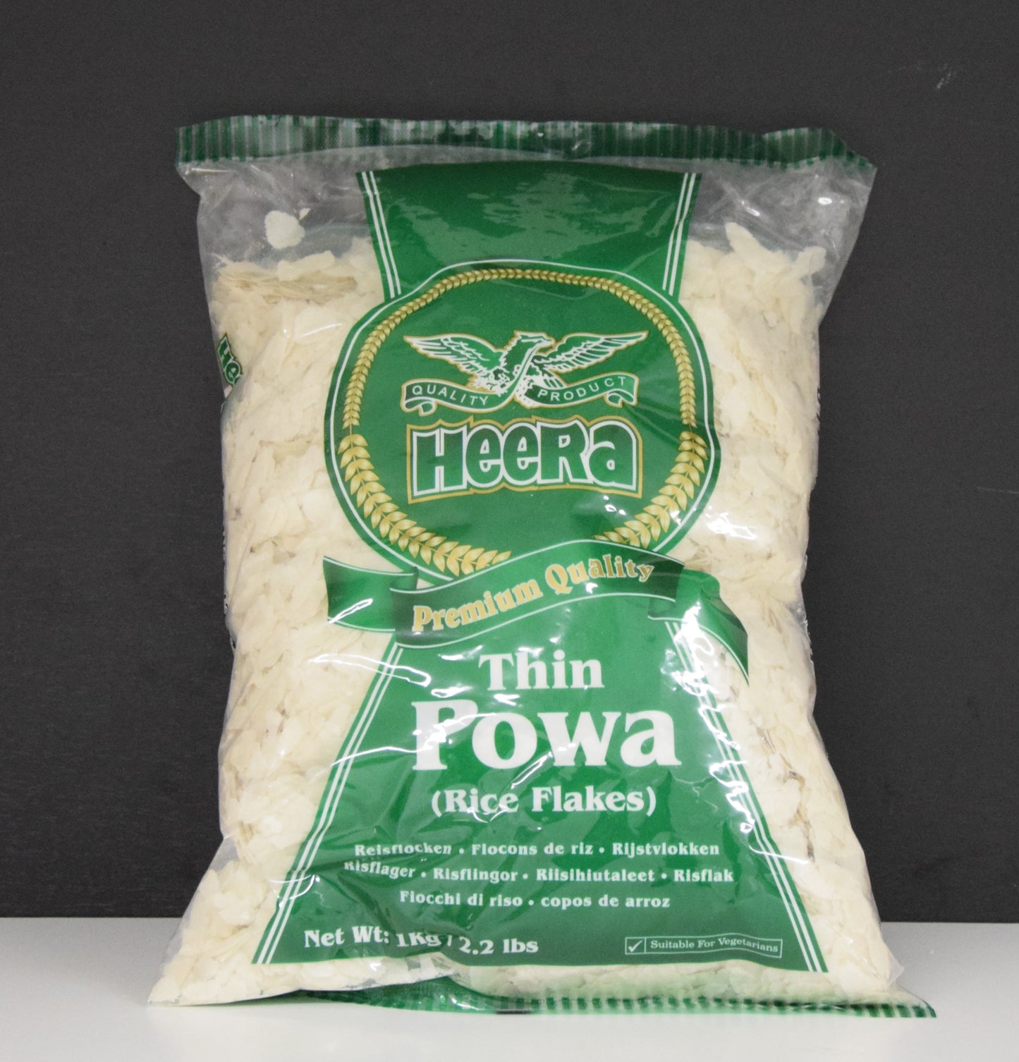 HEERA RICE FLAKES (POHA) THIN 1 KG