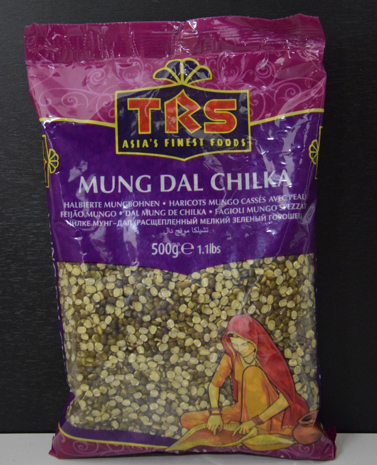 TRS MOONG DAL CHILKA 500 GM