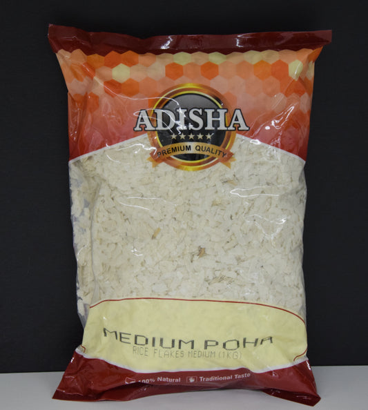 ADISHA RICE FLAKES (POHA) MEDIUM 1 KG