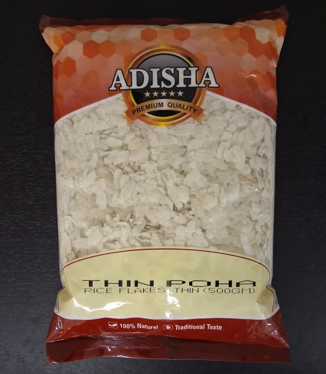 ADISHA RICE FLAKES (POHA) THIN 500 GM
