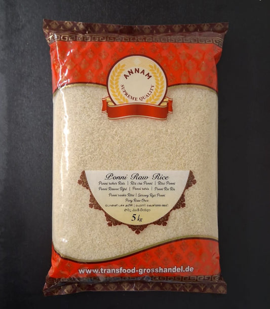 ANNAM PONNI RAW RICE 5 KG