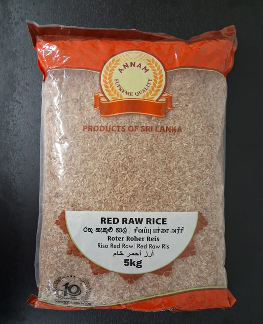 ANNAM RED RAW RICE 5 KG