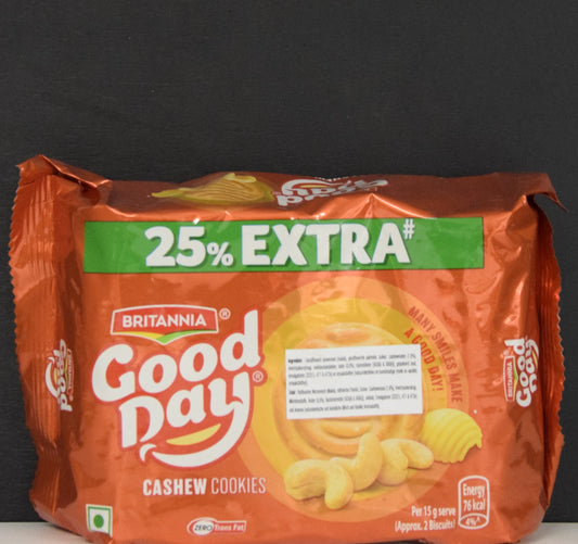 BRITANNIA GOOD DAY CASHEW BISCUITS 200 GM