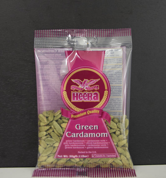 CARDAMOMS GREEN 50 GM - HEERA