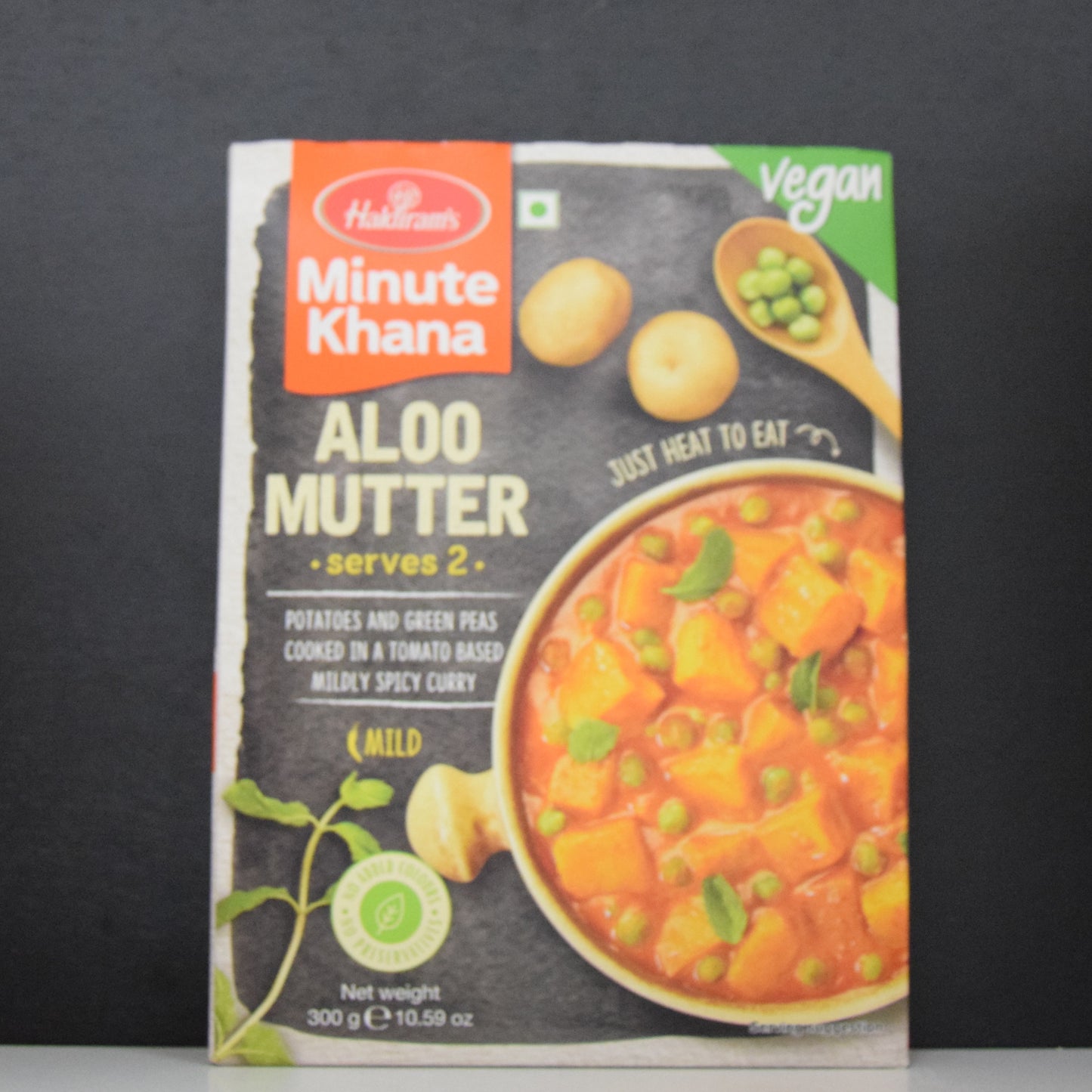 HALDIRAM RTE ALOO MUTTER 300 GM