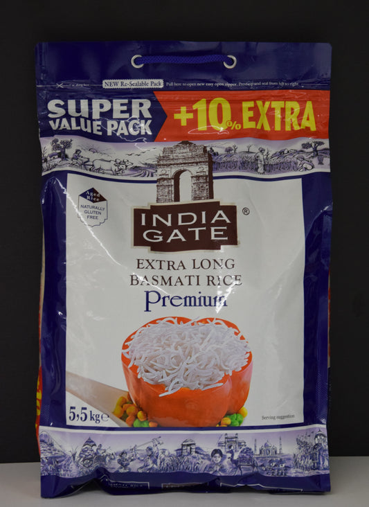 INDIA GATE PREMIUM BASMATI 5 KG