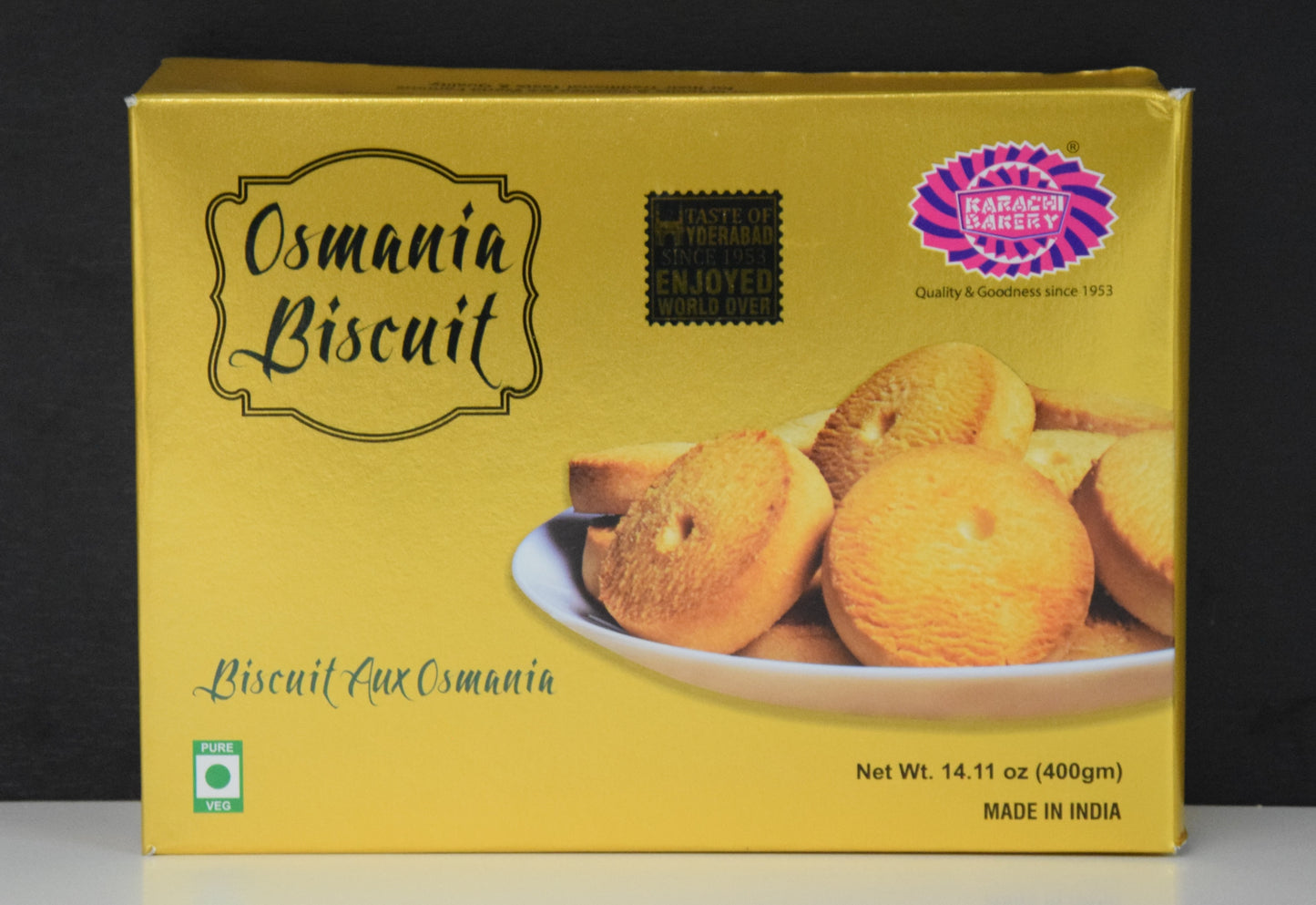 KARACHI BAKERY OSMANIA BISCUITS 400 GM