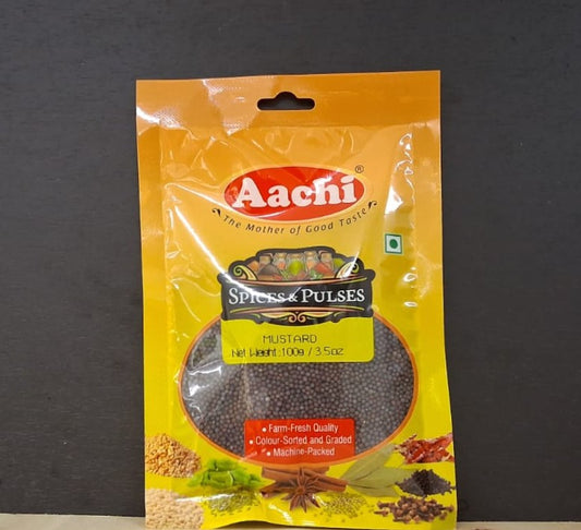 MUSTARD BLACK WHOLE 100 GM - AACHI