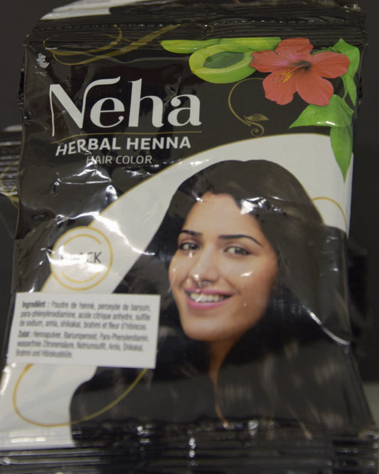 HERBAL KALI MEHANDI 10 GM - NEHA