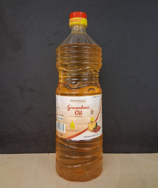 PATANJALI VIRGIN GROUNDNUT OIL 1 LTR