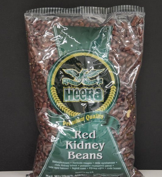 RED KIDNEY BEANS (RAJMA) 2 KG - HEERA