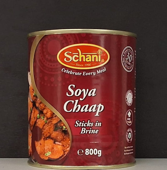 SOYA CHAAP (IN BRINE) 800 GM - SCHANI