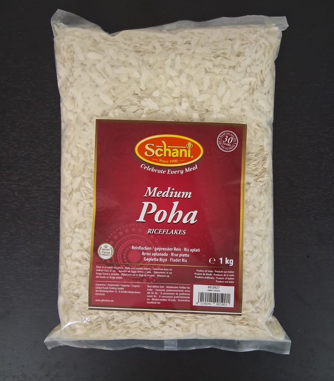 SCHANI RICE FLAKES (POHA) MEDIUM 1 KG